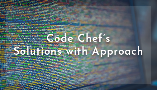 Code Chef Solution